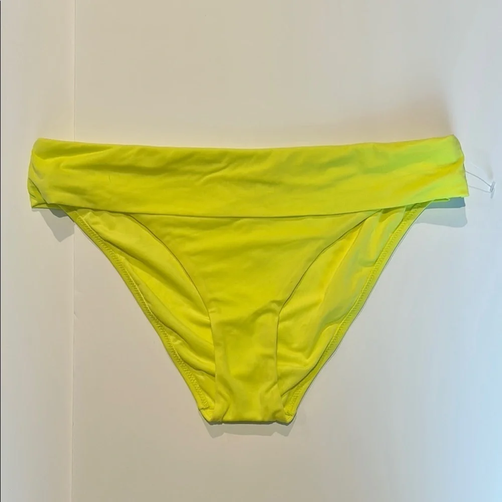 Enfasis Swimwear yellow bikini swim bottom size 12